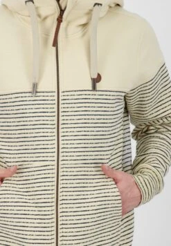 HURRICANE - Sweatjacke - Creme Melange -Alife & Kickin c349fc60c4fb4f608052d513e38faedc