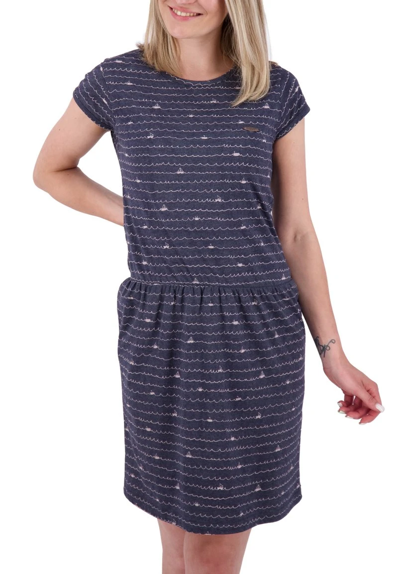 SHANNAAK - Jerseykleid - Marine Melange 6 SHANNAAK - Jerseykleid - Marine Melange – Bild 6