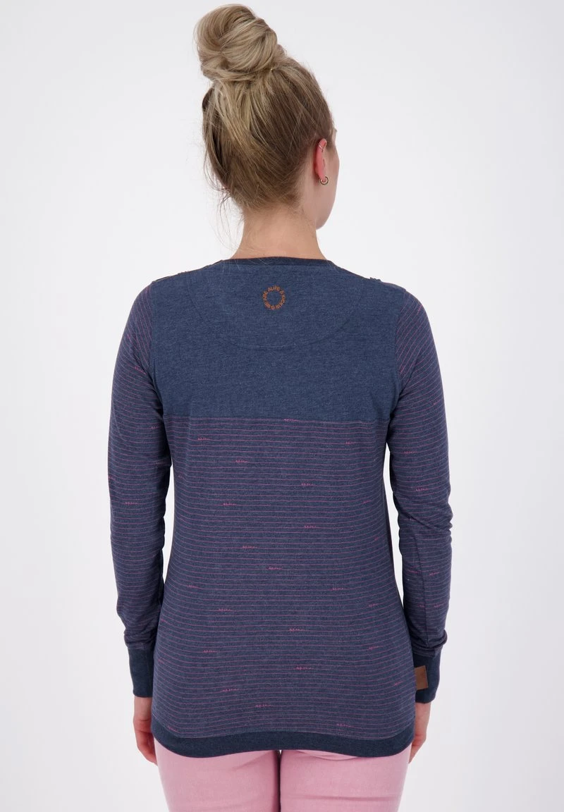 LEONIE - Langarmshirt - Marine Melange 3 LEONIE - Langarmshirt - Marine Melange – Bild 3