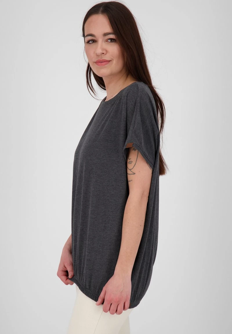 T-Shirt Basic - Moonless Melange 4 T-Shirt Basic - Moonless Melange – Bild 4