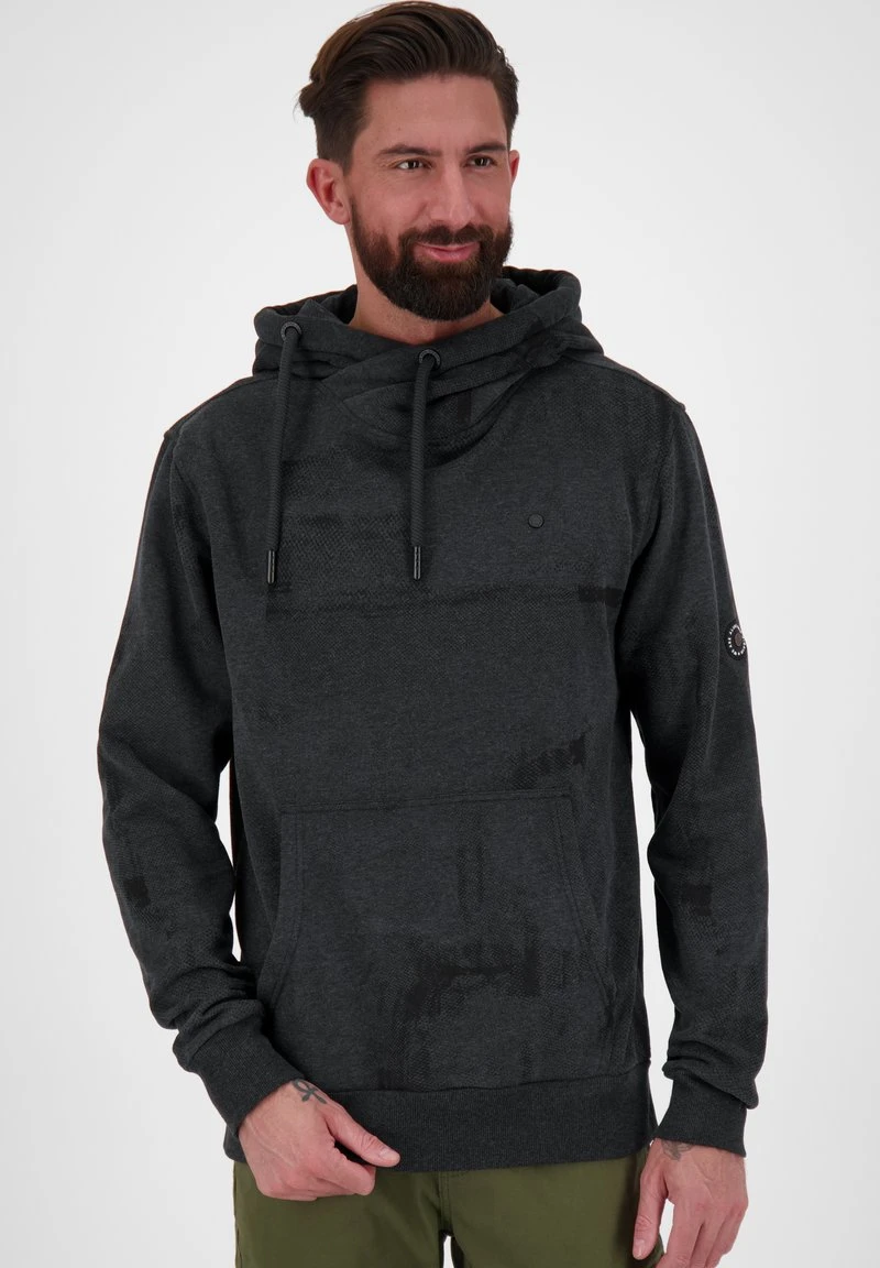 JOHNSONAK B - Kapuzenpullover - Moonless Melange 1 JOHNSONAK B - Kapuzenpullover - Moonless Melange