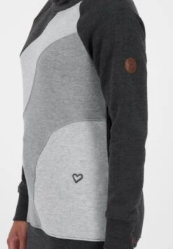 BEA - Sweatshirt - Moonless Melange -Alife & Kickin c8895c29aa0443e2b1bcb9927b9de0b8