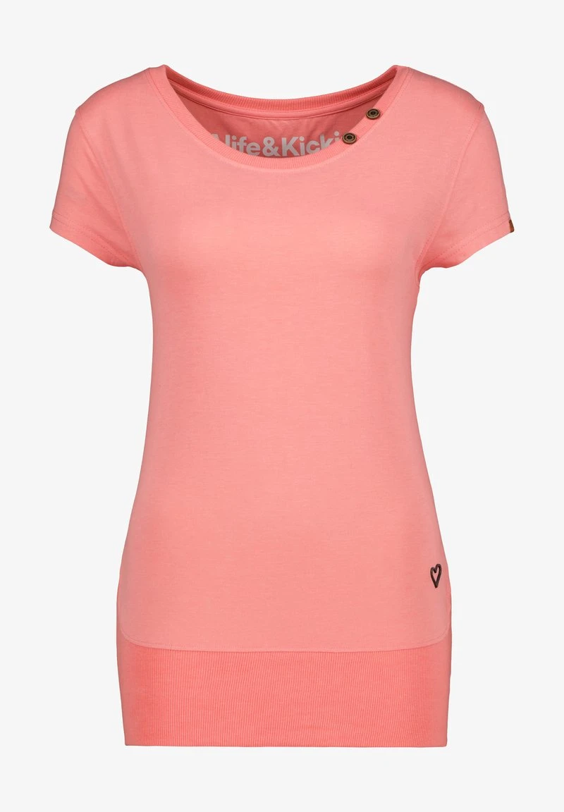 COCOAK A - T-Shirt Basic - Peach Melange 6 COCOAK A - T-Shirt Basic - Peach Melange – Bild 6