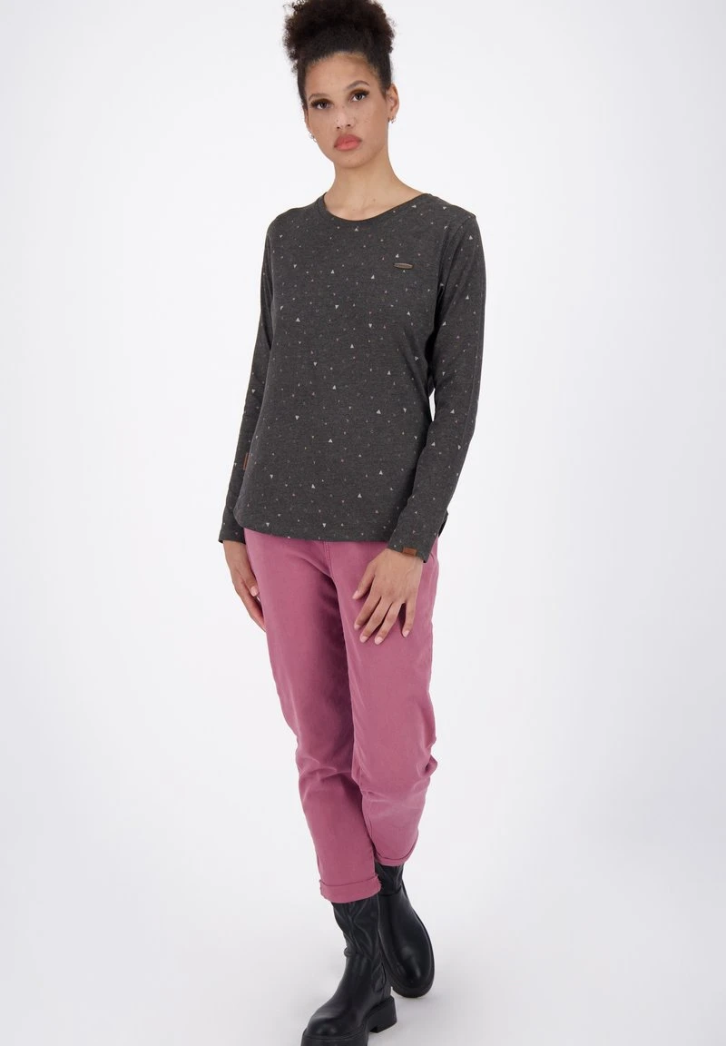 LEAAK - Langarmshirt - Moonless Melange 2 LEAAK - Langarmshirt - Moonless Melange – Bild 2