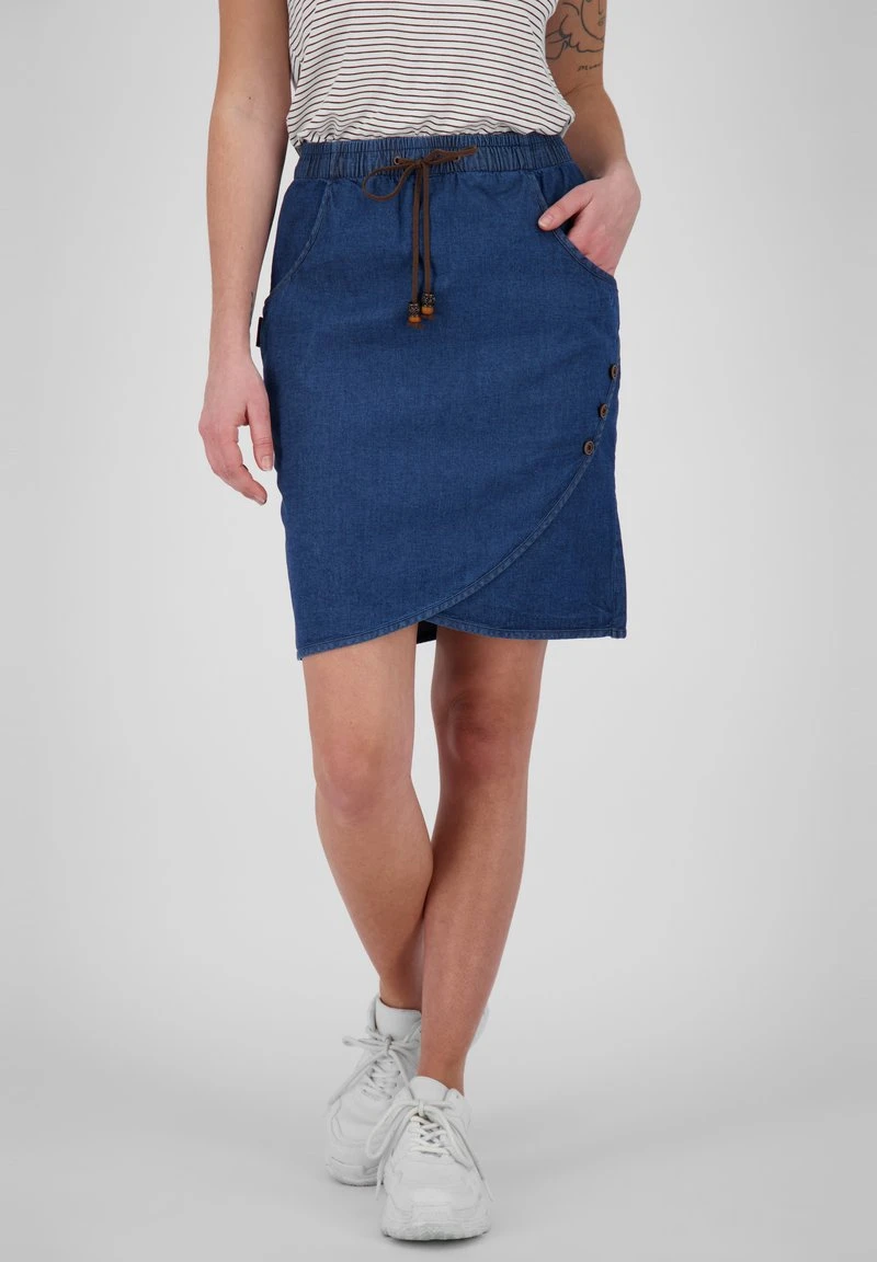 LUCY - Jeansrock - Dark Denim 6 LUCY - Jeansrock - Dark Denim – Bild 6