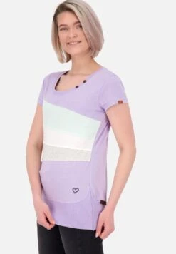 CLEMENTINAAK A - T-Shirt Print - Digital Lavender Melange 9 CLEMENTINAAK A - T-Shirt Print - Digital Lavender Melange -Alife & Kickin cbe18b23d83940a8a25067f508220dbd