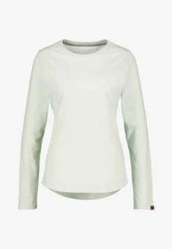 LEANA - Langarmshirt - Teal Melange -Alife & Kickin cc703aa0a77b44c29c116e307d3906c6