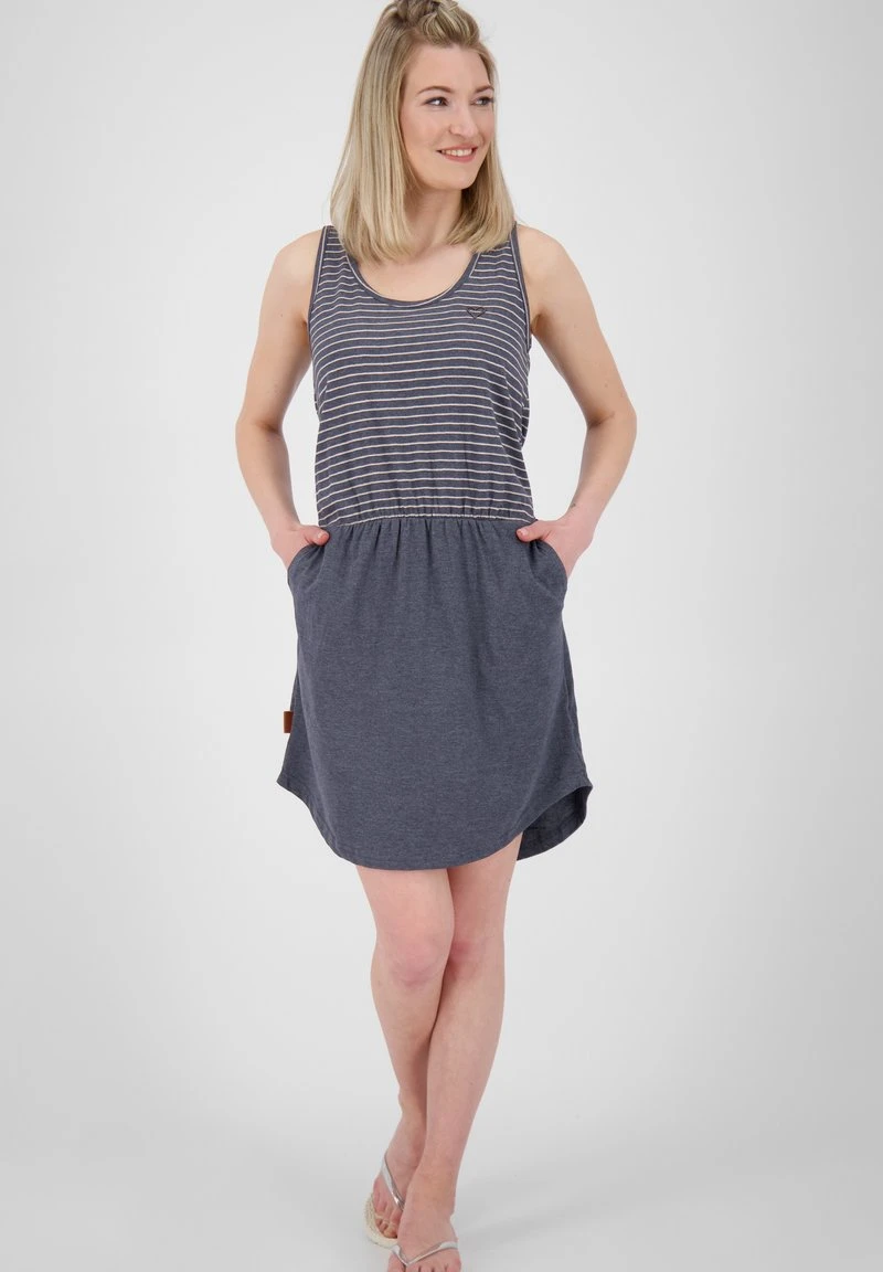 ROSALIEAK - Jerseykleid - Marine 2 ROSALIEAK - Jerseykleid - Marine – Bild 2