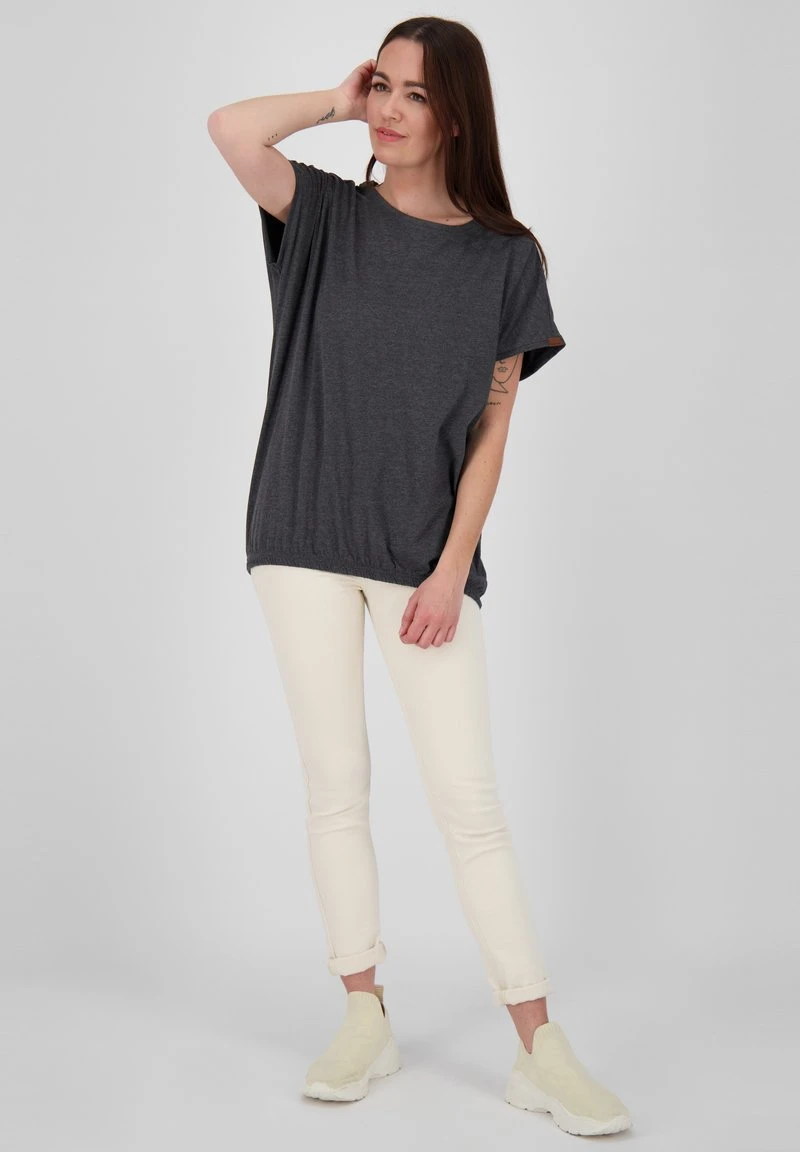 T-Shirt Basic - Moonless Melange 2 T-Shirt Basic - Moonless Melange – Bild 2