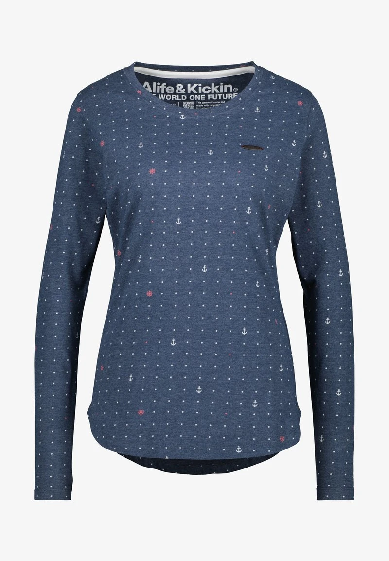 LEAAK B LONGSLEEVE - Langarmshirt - Marine Melange 6 LEAAK B LONGSLEEVE - Langarmshirt - Marine Melange – Bild 6