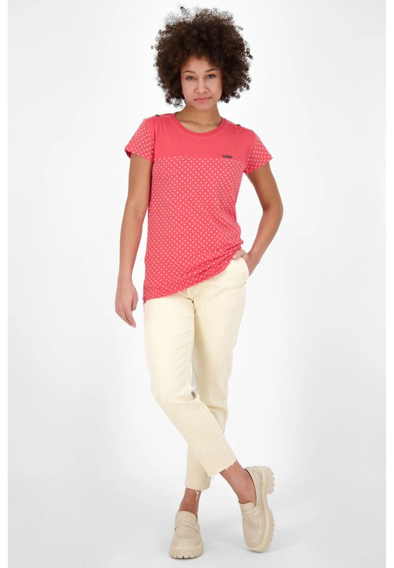 LIOAK B - T-Shirt Print - Coral Melange 2 LIOAK B - T-Shirt Print - Coral Melange – Bild 2