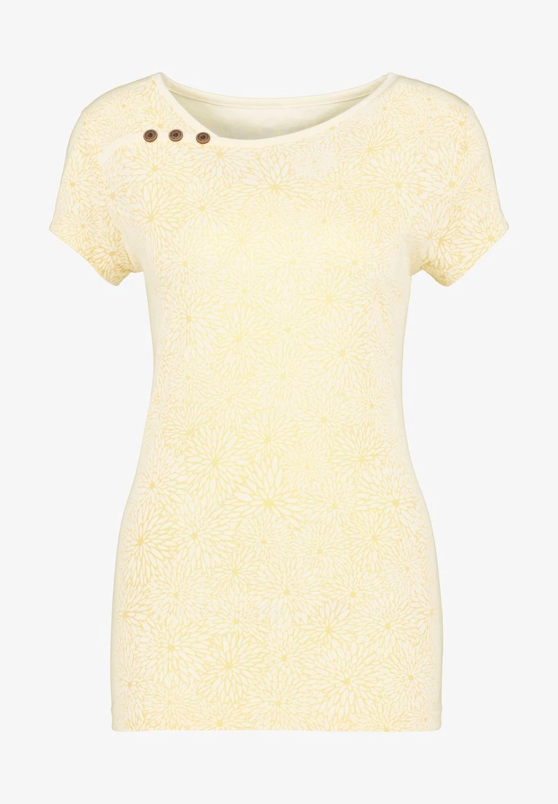 JULIAAK B - T-Shirt Print - Butter Melange 6 JULIAAK B - T-Shirt Print - Butter Melange – Bild 6