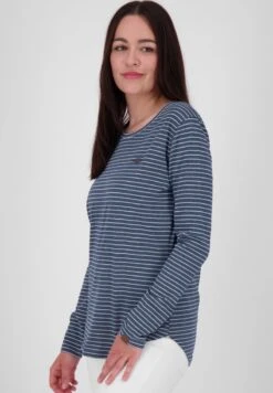 LEAAK Z LONGSLEEVE - Langarmshirt - Marine Melange 10 LEAAK Z LONGSLEEVE - Langarmshirt - Marine Melange -Alife & Kickin d49e62e0c2644c5e9e6c5dc8dfe477a0