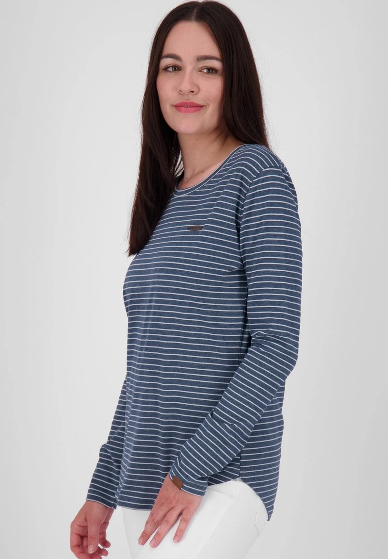 LEAAK Z LONGSLEEVE - Langarmshirt - Marine Melange 5 LEAAK Z LONGSLEEVE - Langarmshirt - Marine Melange – Bild 5