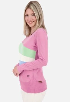 CLIAAK A LONGSLEEVE - Langarmshirt - Bubblegum Melange -Alife & Kickin d5a3493e00544da3a8c124dbb2314fdd