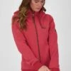 YASMINAK A - Sweatjacke - Cranberry Melange
