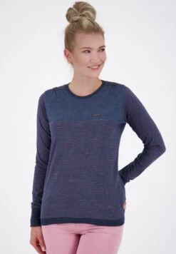 LEONIE - Langarmshirt - Marine Melange