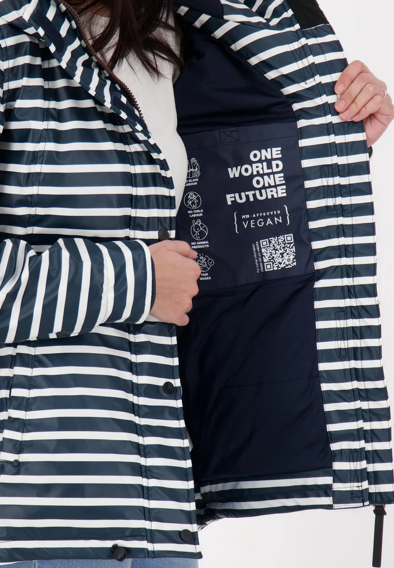 ELMA B - Wintermantel - Marine 4 ELMA B - Wintermantel - Marine – Bild 4