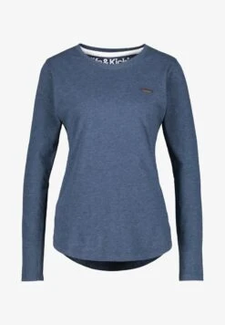 LEAAK A - Langarmshirt - Marine Melange 11 LEAAK A - Langarmshirt - Marine Melange -Alife & Kickin d89b182ffa3f4f478baa3257e9bf9b20