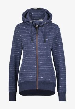 YASMIN - Sweatjacke - Marine Melange 11 YASMIN - Sweatjacke - Marine Melange -Alife & Kickin d8dba205fca041198f1ceef4f730a219
