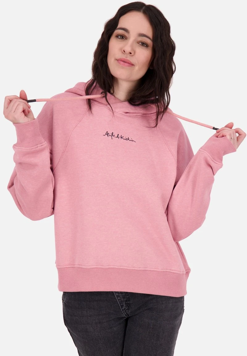 JESSYAK - Kapuzenpullover - Mauve Melange 1 JESSYAK - Kapuzenpullover - Mauve Melange