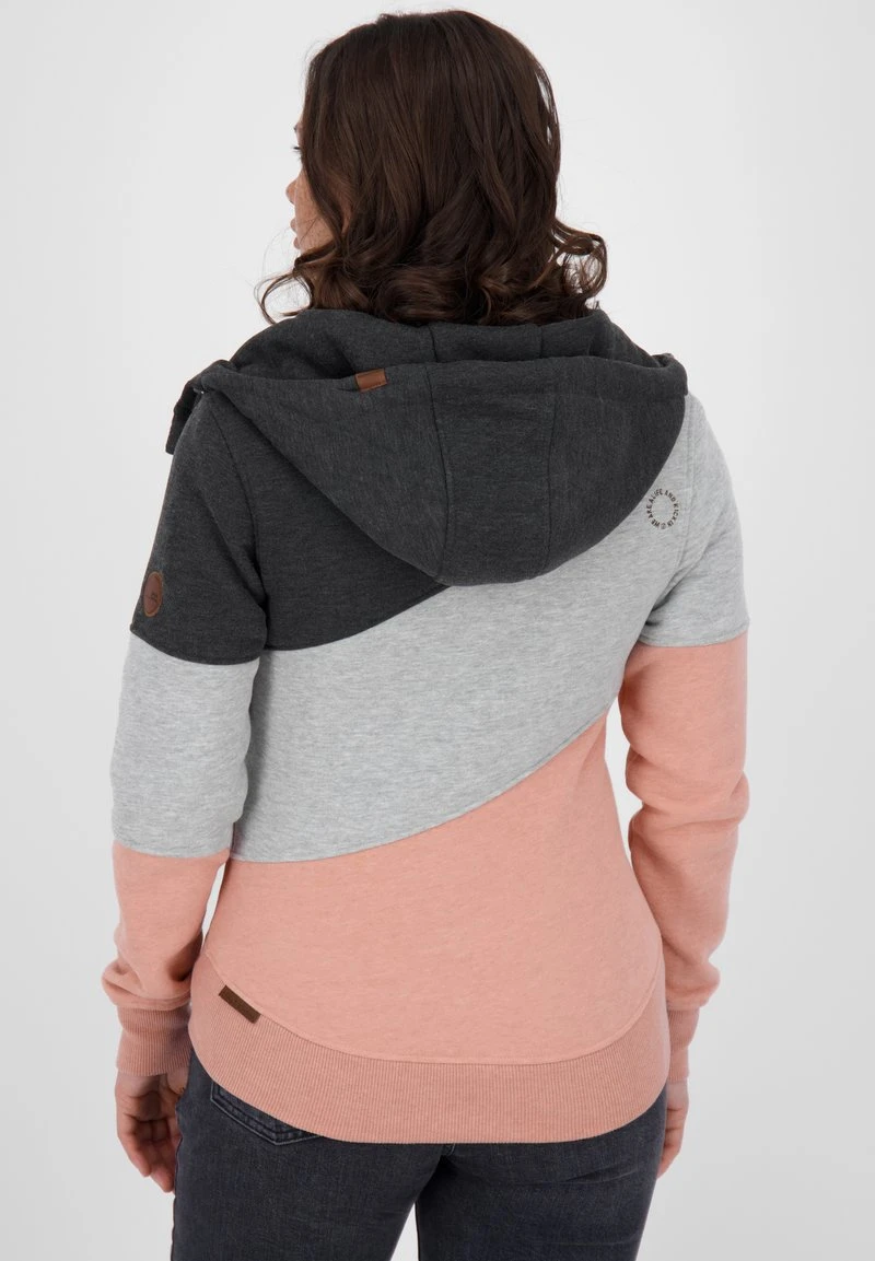 STEFFIAK - Sweatjacke - Mahagonium Melange 3 STEFFIAK - Sweatjacke - Mahagonium Melange – Bild 3