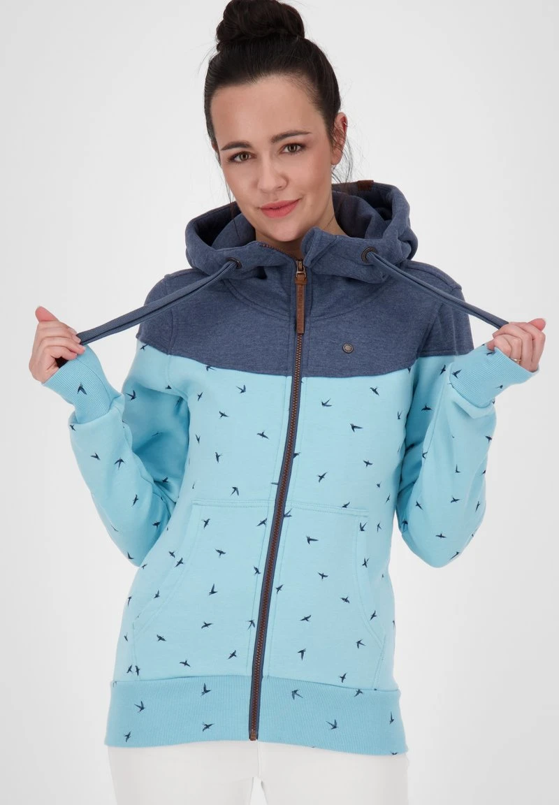 PALINAAK B - Sweatjacke - Ice Melange 1 PALINAAK B - Sweatjacke - Ice Melange