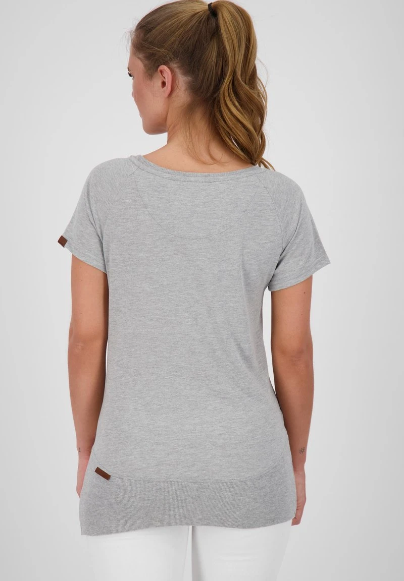 LENI - T-Shirt Print - Cloudy Melange 3 LENI - T-Shirt Print - Cloudy Melange – Bild 3