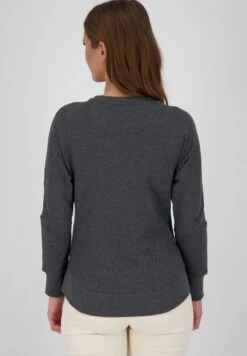 DALA - Sweatshirt - Moonless Melange -Alife & Kickin de47039460944069bfbd3181379e2e0a