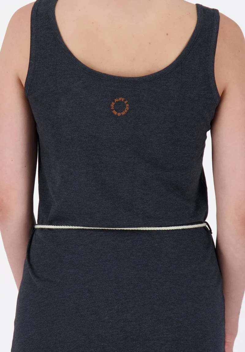 JENNIFERAK A - Jerseykleid - Moonless Melange 4 JENNIFERAK A - Jerseykleid - Moonless Melange – Bild 4