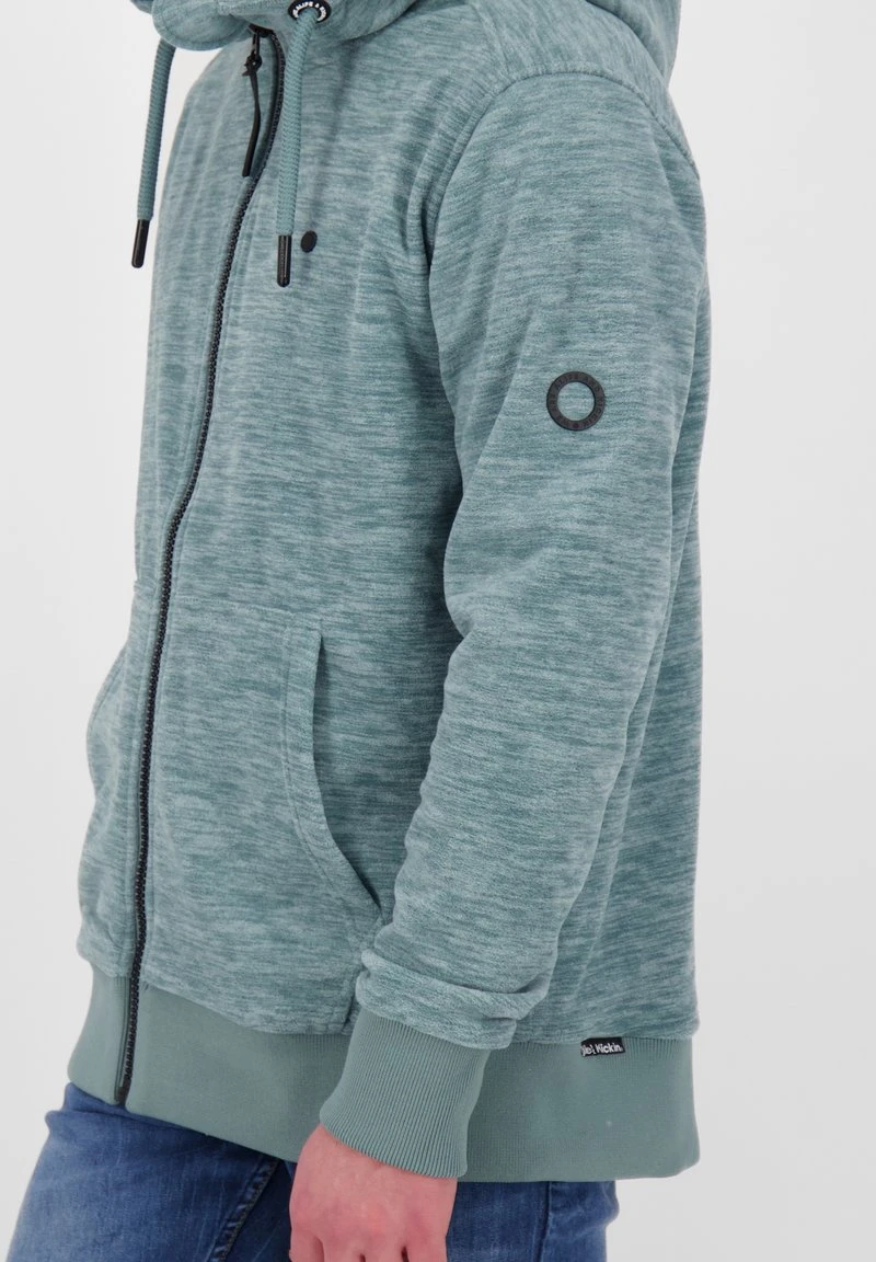 TRASHERAK F - Fleecejacke - Pacific Melange 4 TRASHERAK F - Fleecejacke - Pacific Melange – Bild 4