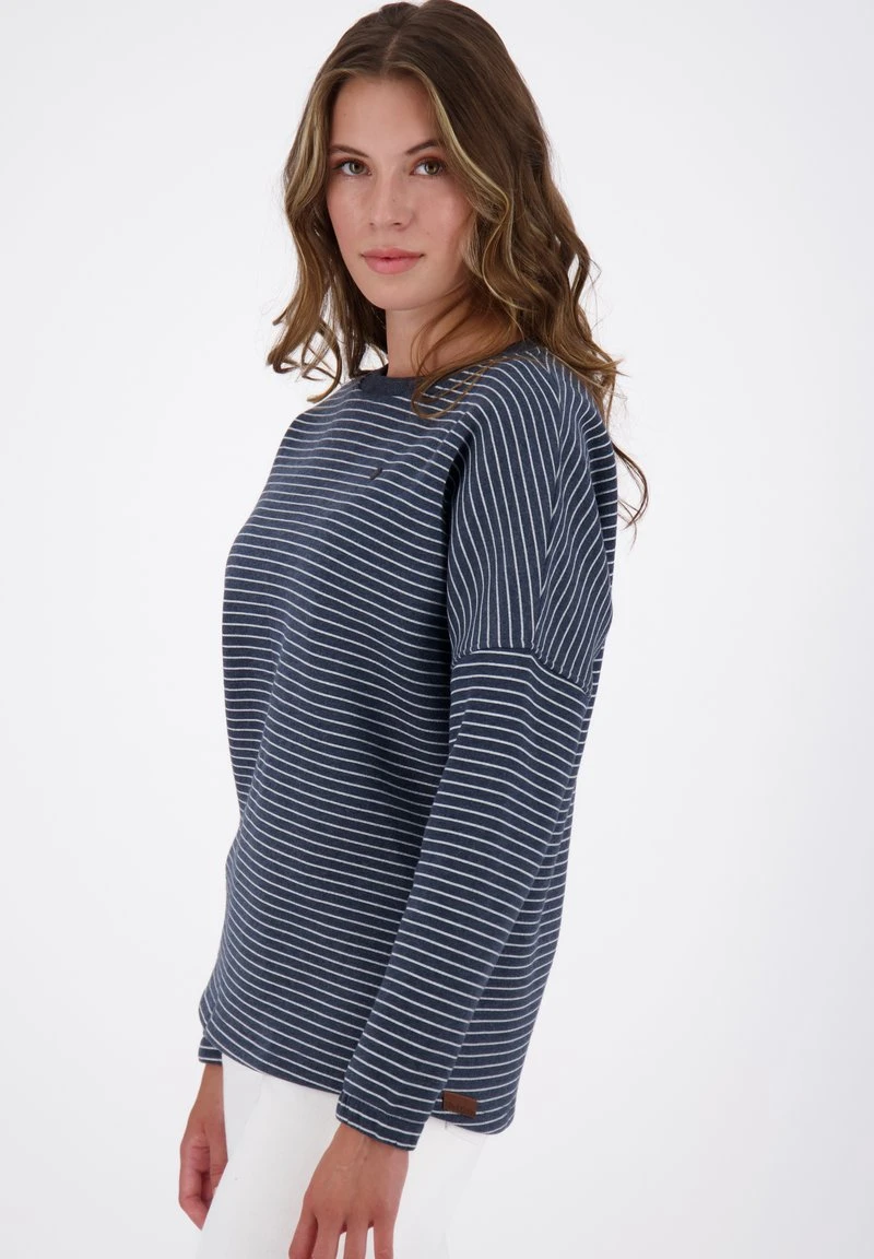 DENISEAK Z - Sweatshirt - Marine Melange 5 DENISEAK Z - Sweatshirt - Marine Melange – Bild 5