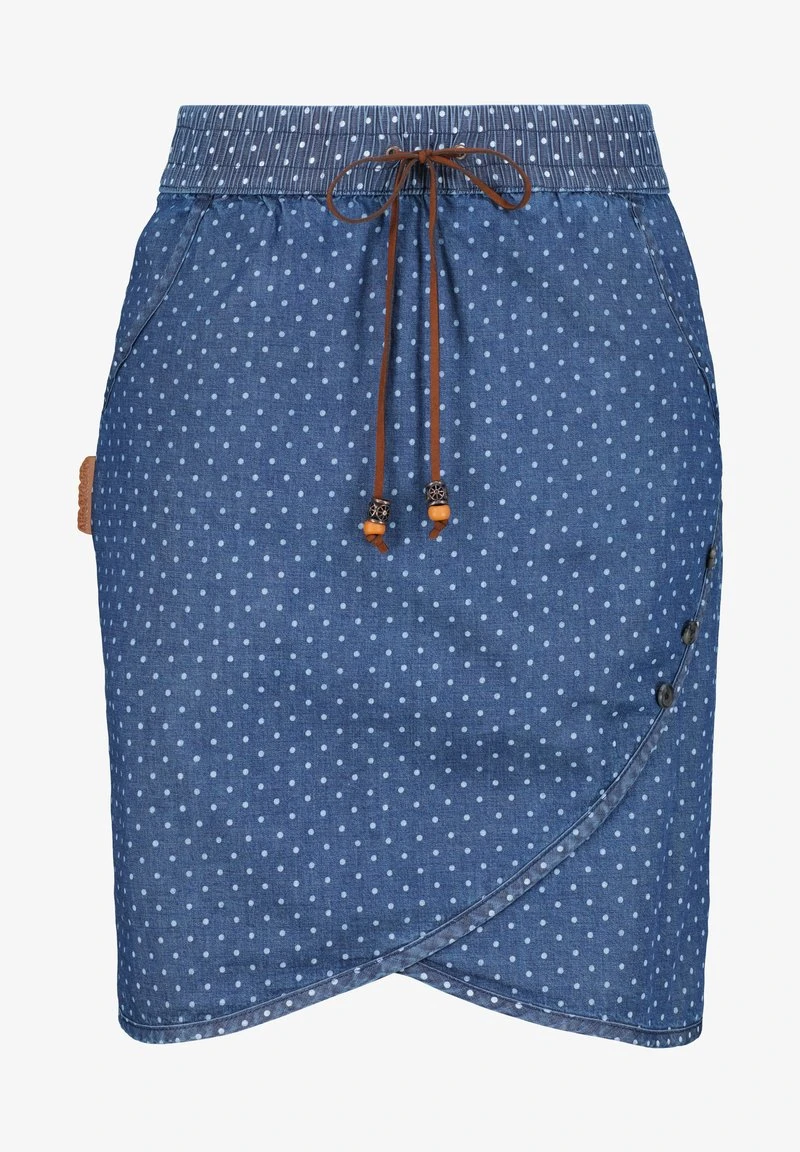 LUCIAK B - Wickelrock - Dark Denim 6 LUCIAK B - Wickelrock - Dark Denim – Bild 6