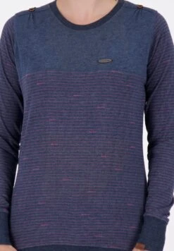 LEONIE - Langarmshirt - Marine Melange 9 LEONIE - Langarmshirt - Marine Melange -Alife & Kickin e3feae8dd8504967a4c86c7a69d17765