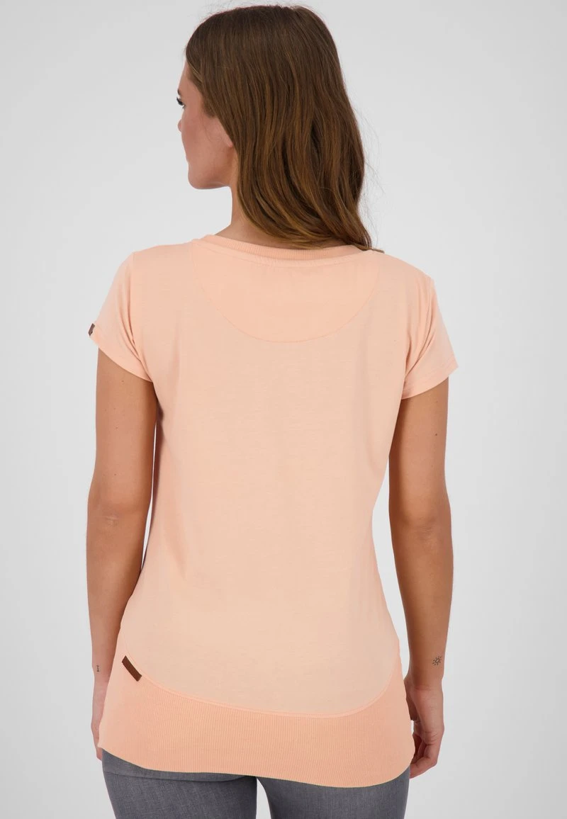 KIKOAK A - T-Shirt Basic - Apricot Melange 3 KIKOAK A - T-Shirt Basic - Apricot Melange – Bild 3