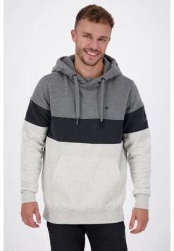 KINGAK A - Kapuzenpullover - Steal Melange