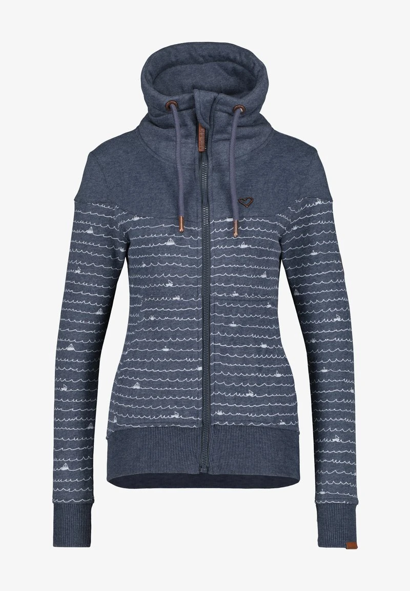 VALENAAK B - Sweatjacke - Marine Melange 6 VALENAAK B - Sweatjacke - Marine Melange – Bild 6