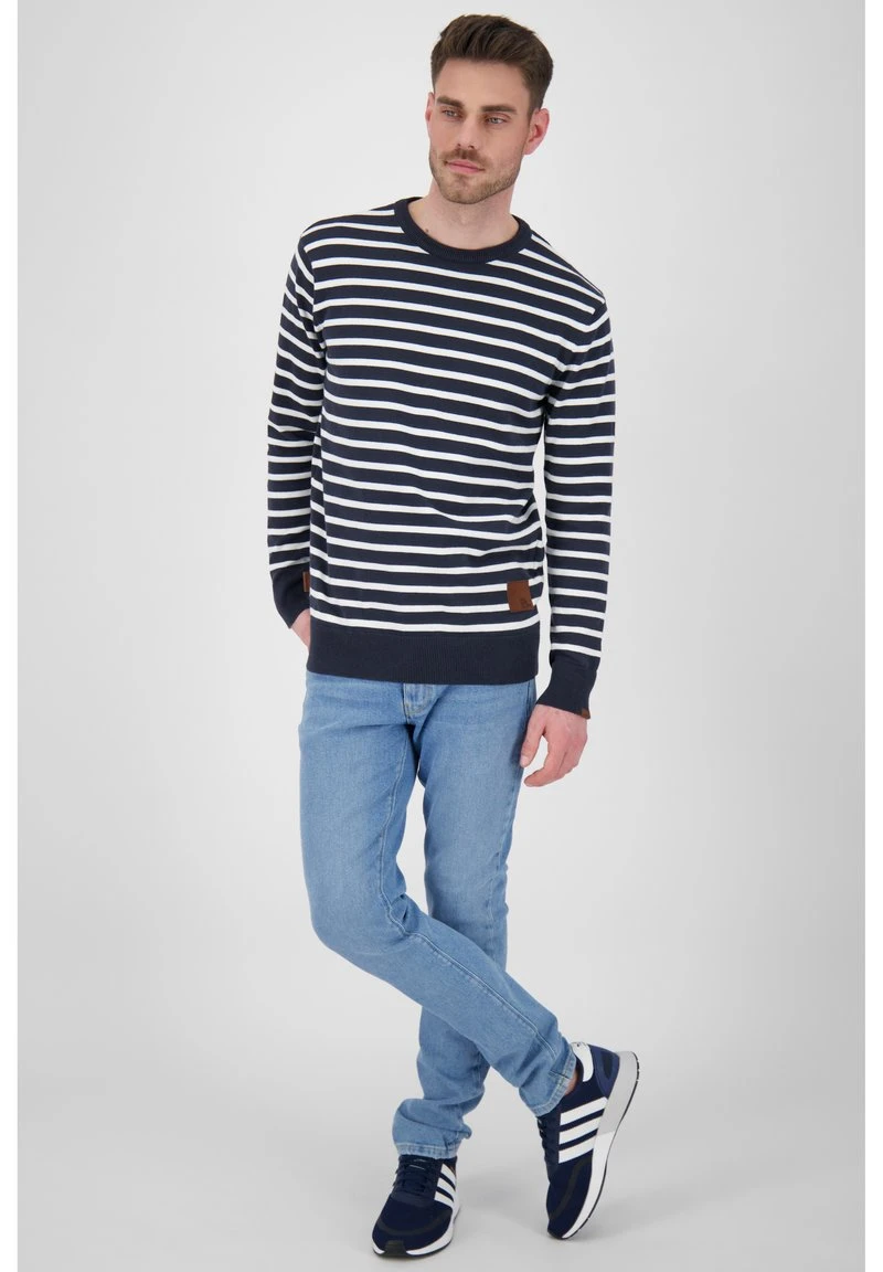 Strickpullover - Marine 2 Strickpullover - Marine – Bild 2