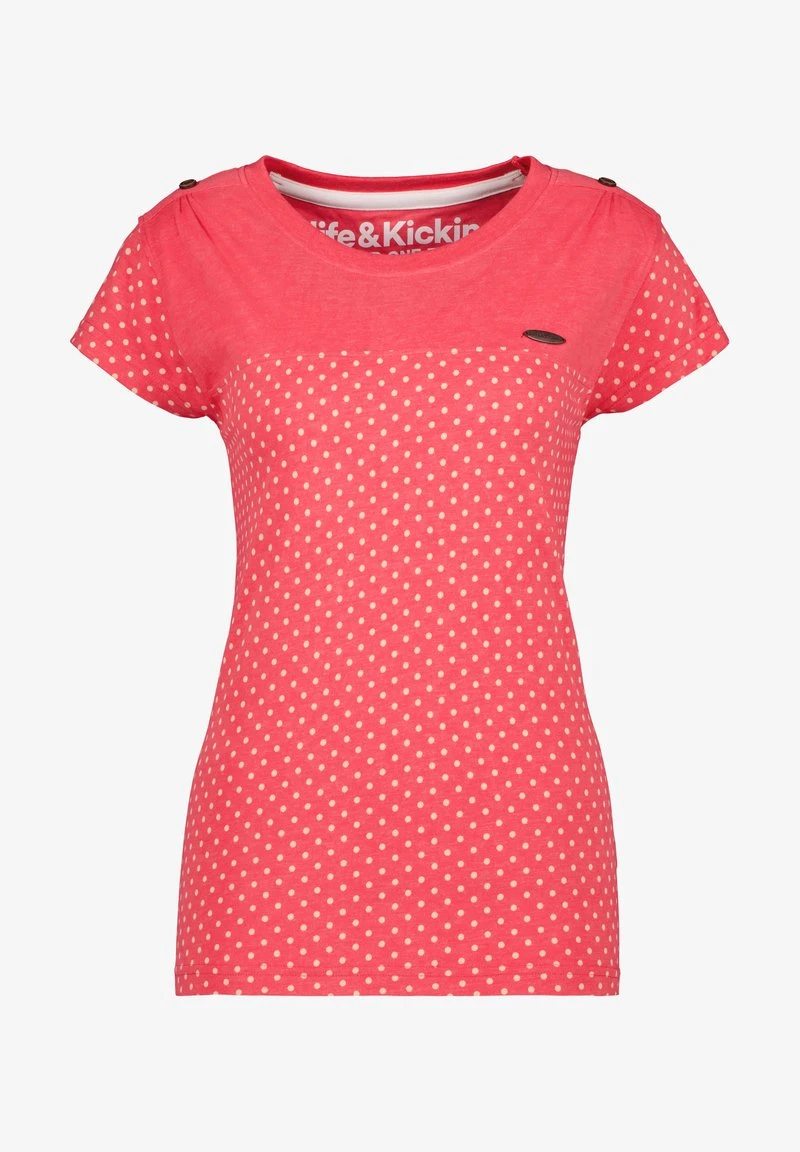 LIOAK B - T-Shirt Print - Coral Melange 6 LIOAK B - T-Shirt Print - Coral Melange – Bild 6