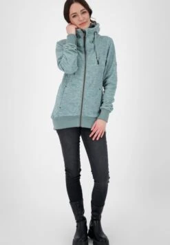 VIVIANAK F - Sweatjacke - Pacific Melange -Alife & Kickin e69b0093a34f4faea371eebf67444b25