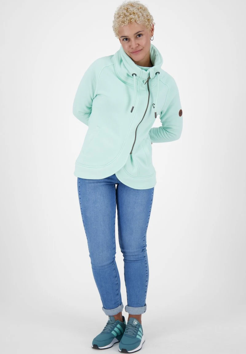 MERYLAK - Sweatjacke - Mint Melange 2 MERYLAK - Sweatjacke - Mint Melange – Bild 2