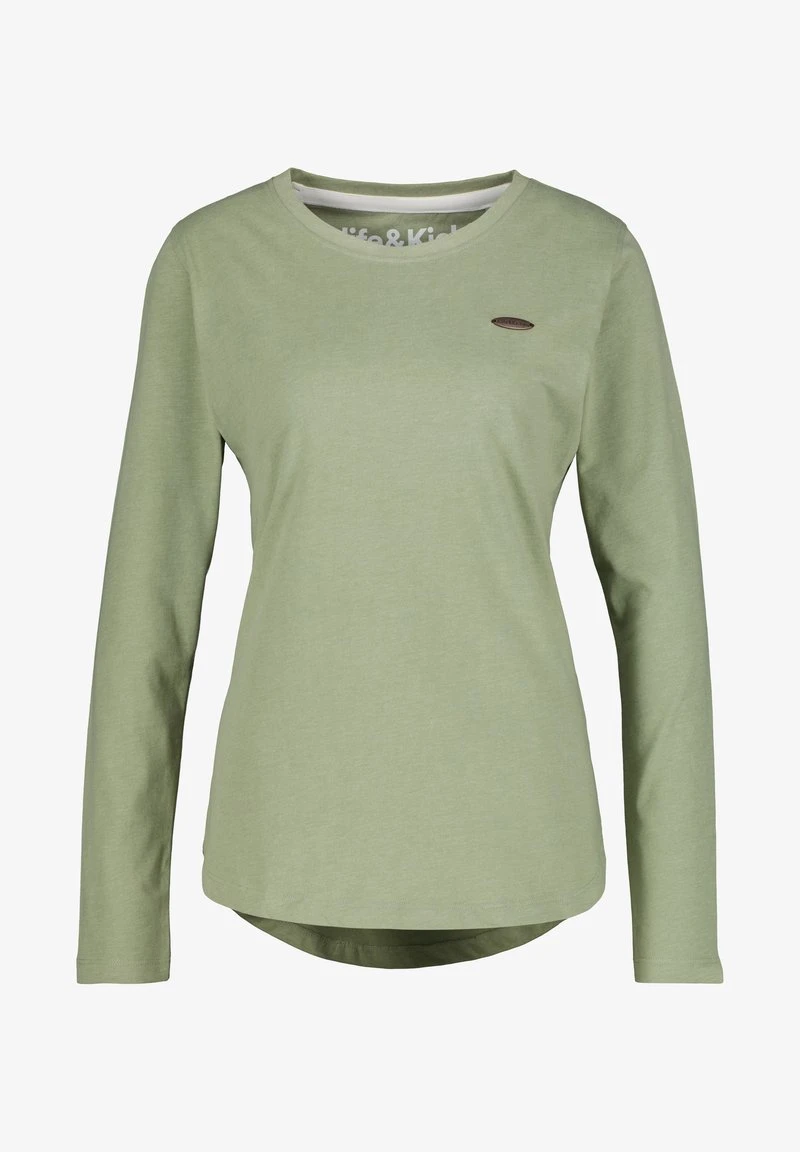 LEAAK A - Langarmshirt - Dust Melange 6 LEAAK A - Langarmshirt - Dust Melange – Bild 6