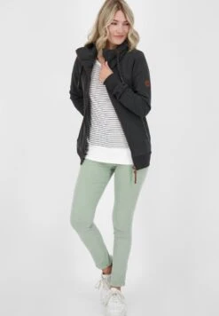 VIVIAN - Sweatjacke - Moonless Melange 7 VIVIAN - Sweatjacke - Moonless Melange -Alife & Kickin e8b88ac026c14d4bb77e37a52e879db5