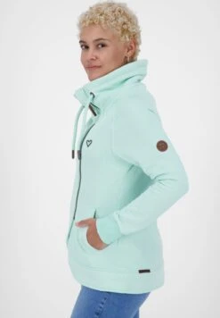 MERYLAK - Sweatjacke - Mint Melange 10 MERYLAK - Sweatjacke - Mint Melange -Alife & Kickin e943a6772028429389784cfd56ca24a3