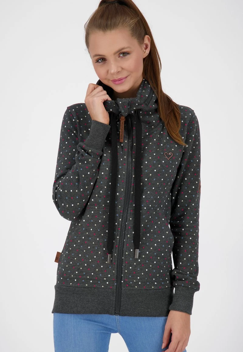 VIVIANAK B - Sweatjacke - Moonless 1 VIVIANAK B - Sweatjacke - Moonless