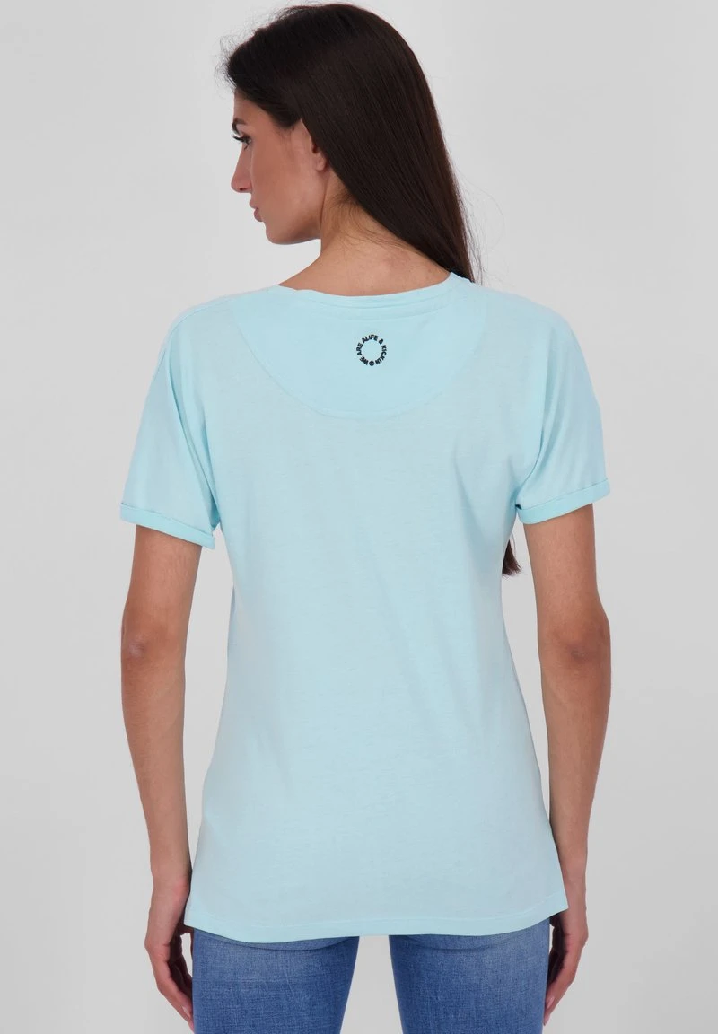 MALAIKA - T-Shirt Basic - Ice Melange 3 MALAIKA - T-Shirt Basic - Ice Melange – Bild 3