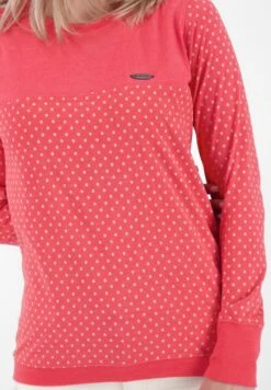 LEONIEAK B LONGSLEEVE - Langarmshirt - Coral Melange -Alife & Kickin f09922ae41d24c9695fc3721a65afd0a