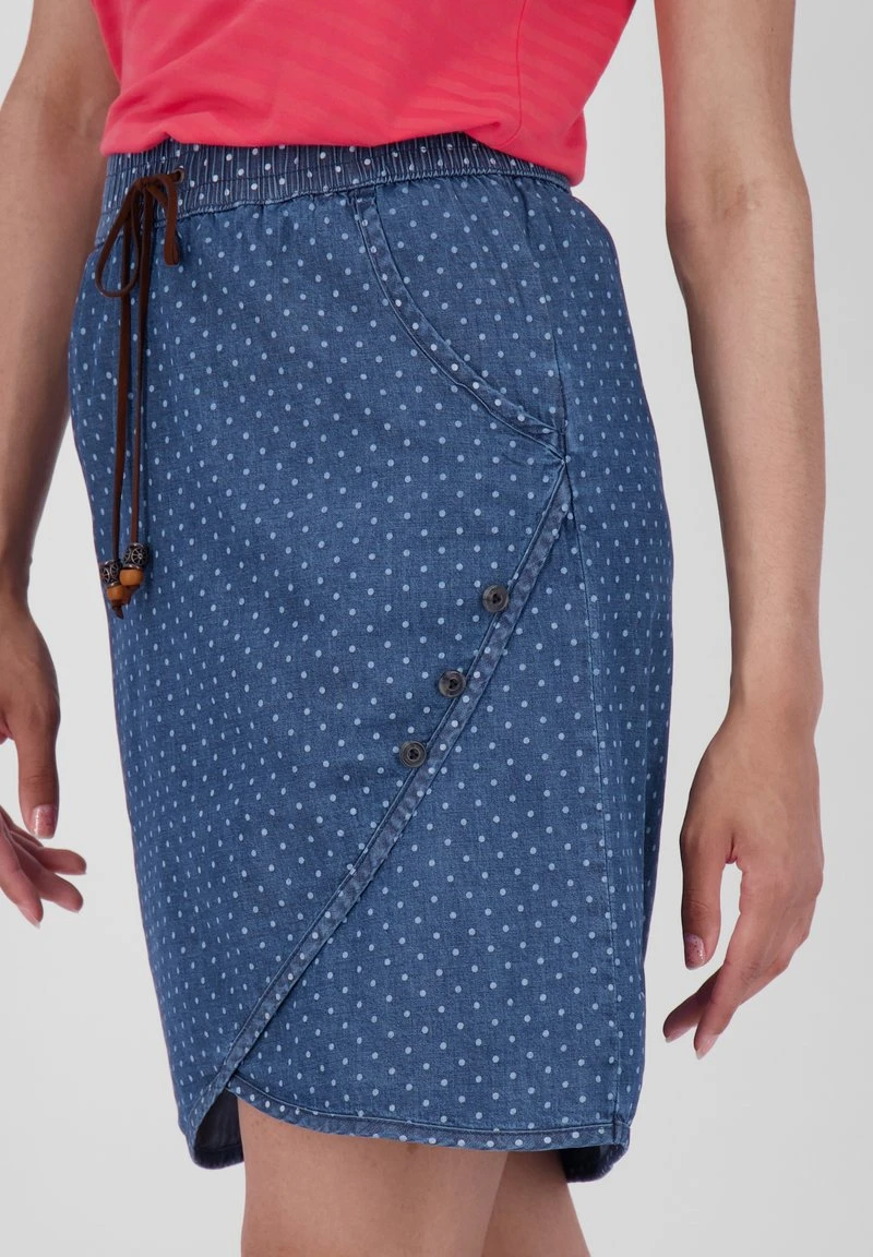 LUCIAK B - Wickelrock - Dark Denim 5 LUCIAK B - Wickelrock - Dark Denim – Bild 5