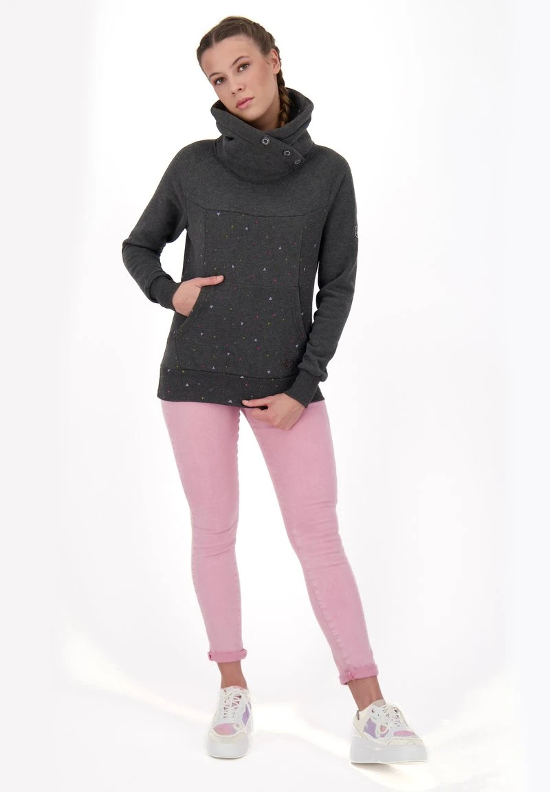 VIOLET B - Sweatshirt - Moonless Melange 2 VIOLET B - Sweatshirt - Moonless Melange – Bild 2