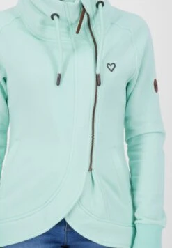 MERYLAK - Sweatjacke - Mint Melange 9 MERYLAK - Sweatjacke - Mint Melange -Alife & Kickin f3c7ec71810d4e5cbb5767554bbf4f15